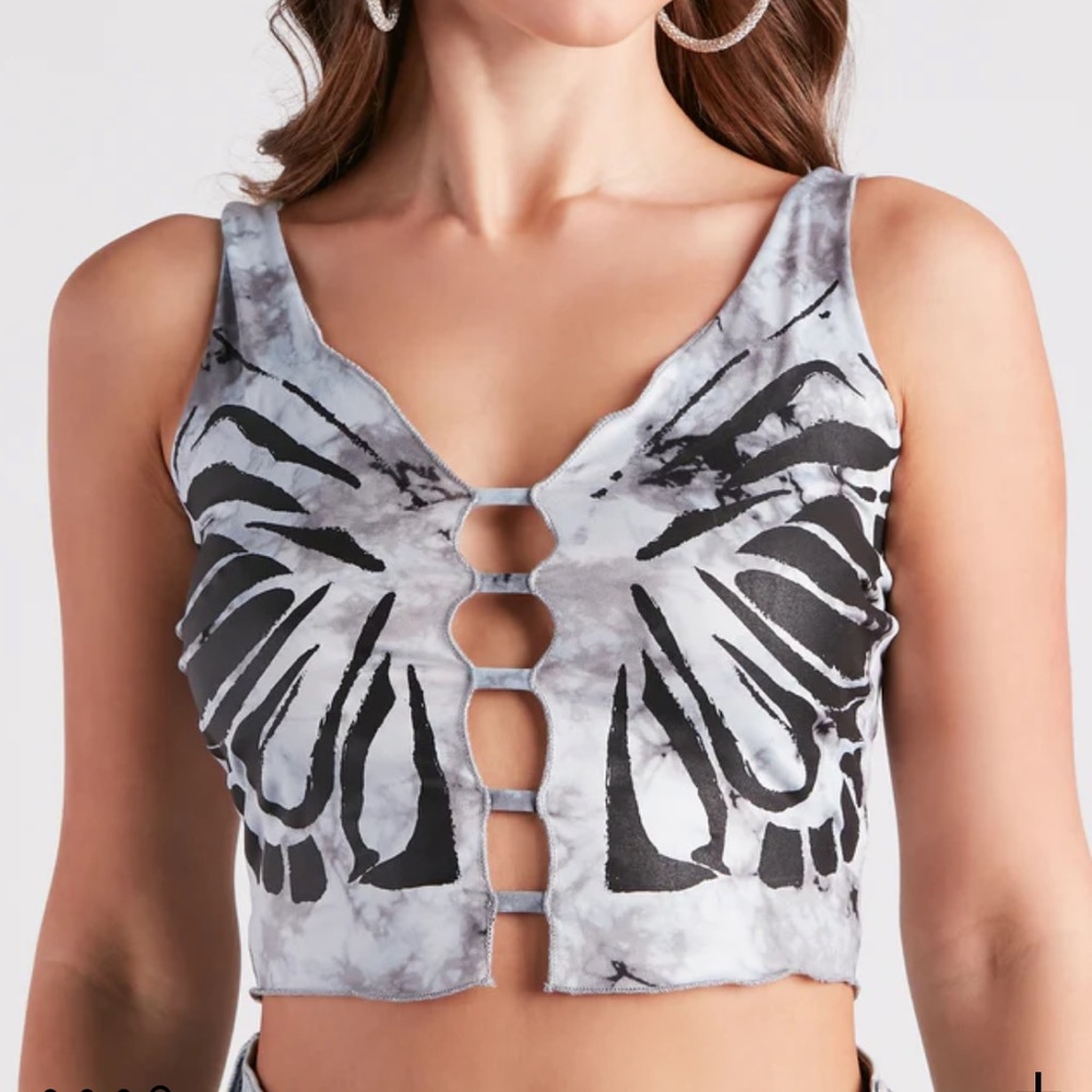 Butterfly crop top from Windsor